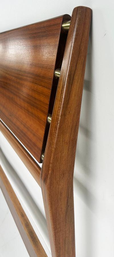  M Singer Sons Furniture 1950s Rosewood Headboard Bertha Schaefer Singer Sons Attributed Restored