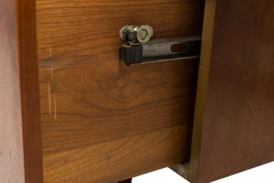  M Singer Sons Furniture Bertha Schaefer for Singer Sons American Mid Century Angle Top Writing Desk