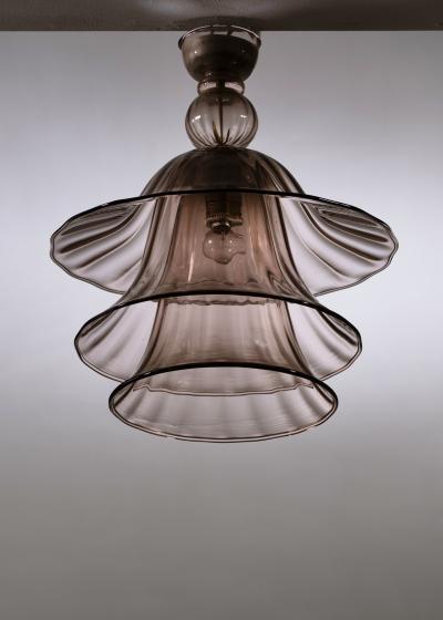  M V M Cappelin Co Cappellin Murano glass pendant