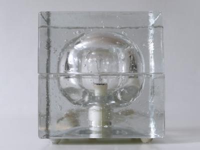  M ller Zimmer Leuchten Set of Two Hand Blown Cubic Table Lamps by M ller Zimmer 1970s Germany