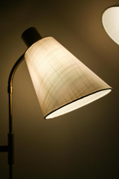  M llers Armatur Elektriska Pair of Height adjustable Floor lamps 1960s