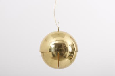  M nchner Werkst tten Huge Adjustable Brass Pendant Lamp Attributed to M nchner Werkst tten Germany