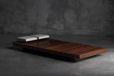  M veis Ambiente Slatted Bench by M veis Ambiente Brazil 1965
