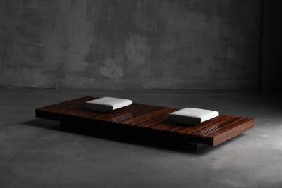  M veis Ambiente Slatted Bench by M veis Ambiente Brazil 1965
