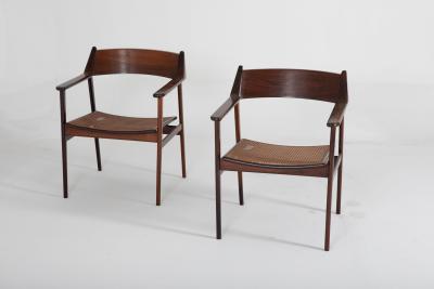  M veis Cantu Mid Century Modern Pair of Armchair by M veis Cantu 1960s