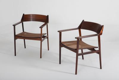  M veis Cantu Mid Century Modern Pair of Armchair by M veis Cantu 1960s