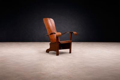  M veis Cimo Brazilian Mid Century Modern Armchair in Bentwood Cimo 1950s