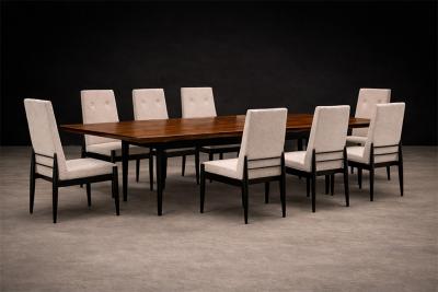  M veis Cimo Brazilian Mid Century Modern Extendable Dining Table in Hardwood Cimo 1960s