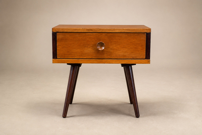  M veis Cimo Brazilian Modern Accent Table in Rosewood Pau Marfim by Cimo Brazil