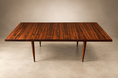  M veis Cimo Brazilian Modern Extendable Rosewood Dining Table by Cimo 1960s Lot 612B