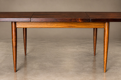  M veis Cimo Brazilian Modern Extendable Rosewood Dining Table by Cimo 1960s Lot 612B