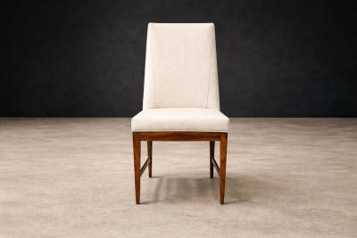  M veis Cimo Cimo Brazil 1950 Set of 8 Tall Back Dining Chairs in Cavi na