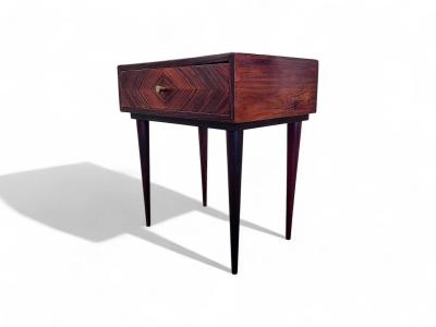  M veis Cimo Nightstand with drawer in Rosewood Cimo 1950s