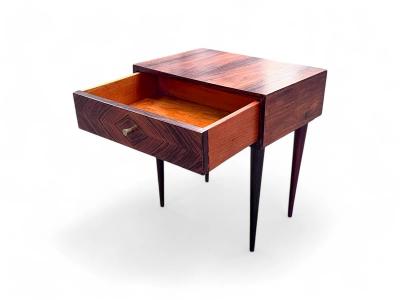  M veis Cimo Nightstand with drawer in Rosewood Cimo 1950s