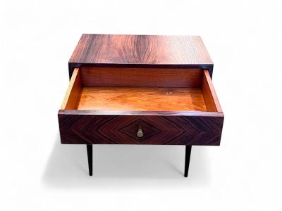  M veis Cimo Nightstand with drawer in Rosewood Cimo 1950s