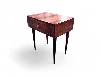  M veis Cimo Nightstand with drawer in Rosewood Cimo 1950s