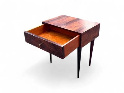  M veis Cimo Nightstand with drawer in Rosewood Cimo 1950s