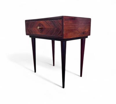  M veis Cimo Nightstand with drawer in Rosewood Cimo 1950s Lot 812