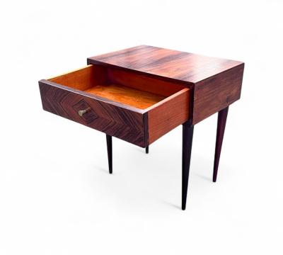  M veis Cimo Nightstand with drawer in Rosewood Cimo 1950s Lot 812
