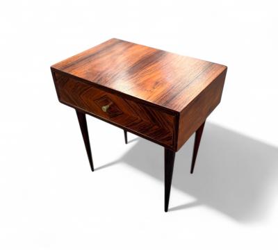  M veis Cimo Nightstand with drawer in Rosewood Cimo 1950s Lot 812
