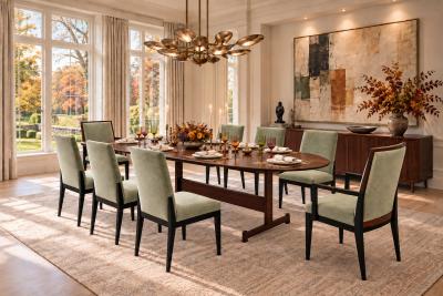  M veis Linfor Brazilian Oval Extendable Dining Table in Rosewood M veis Linfor Lot 1235