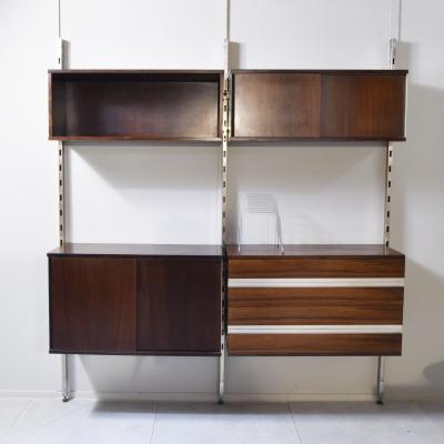  MIM Mobili Italiani Moderni Ico Parisi bookcase for Mim Rome 1960s 
