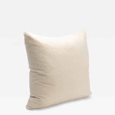  MOGUL Cream Textured Euro Pillow By MOGUL