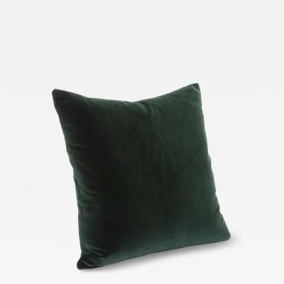  MOGUL Modern Green Velvet Decorative Pillow by MOGUL