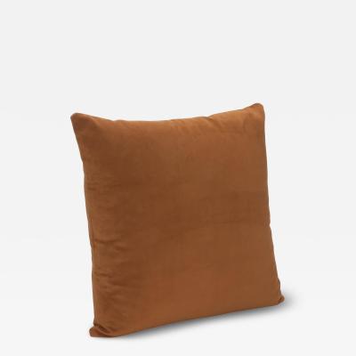  MOGUL Modern Saddle Velvet Decorative Pillow by MOGUL