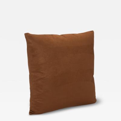  MOGUL Modern Tobacco Suede Decorative Pillows by MOGUL