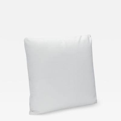  MOGUL Modern White Velvet Decorative Pillow by MOGUL