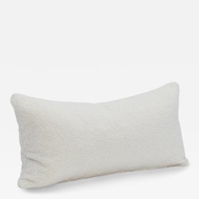  MOGUL White Textured Kidney Pillow By MOGUL
