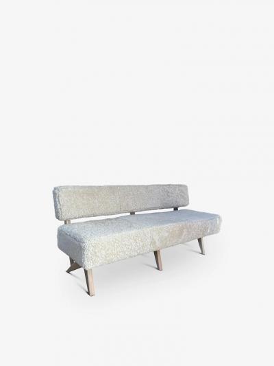  MONC XIII METROPOLE 6 BENCH WITH SHEARLING