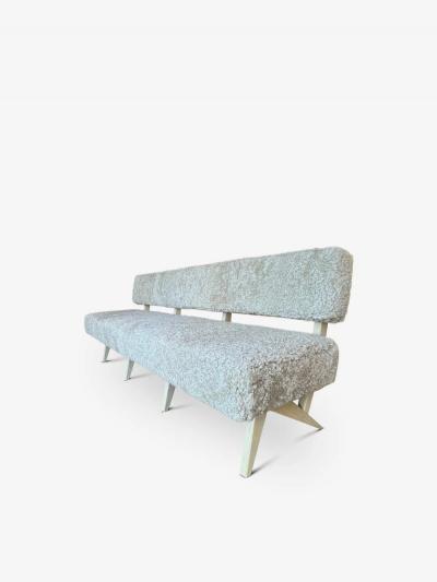  MONC XIII METROPOLE 7 BENCH WITH SHEARLING