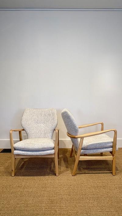  Madsen Schubell Pair of Madsen Schubell Lounge Chairs