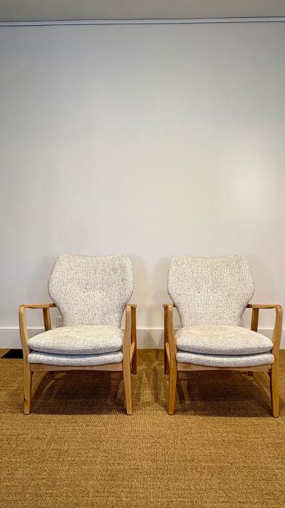  Madsen Schubell Pair of Madsen Schubell Lounge Chairs