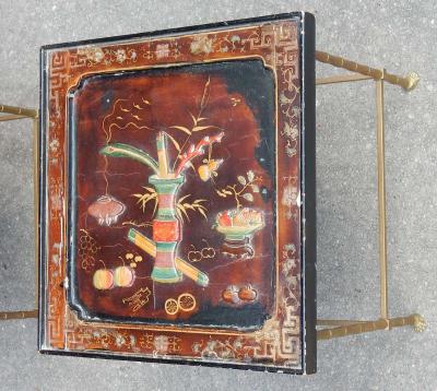  Maison Bagu s 1950 1970 Pair of End of Sofa in the Style of Maison Bagu s Lacquer of China