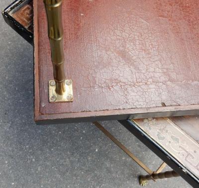  Maison Bagu s 1950 1970 Pair of End of Sofa in the Style of Maison Bagu s Lacquer of China