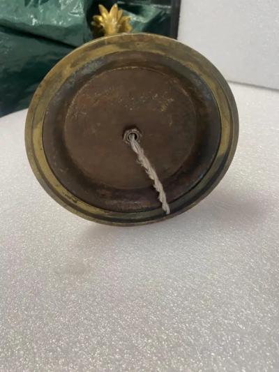 Maison Bagu s 1970 Pair Of Bronze Lamps Maison Bagu s Decor Palm Tree H 68 14 cm