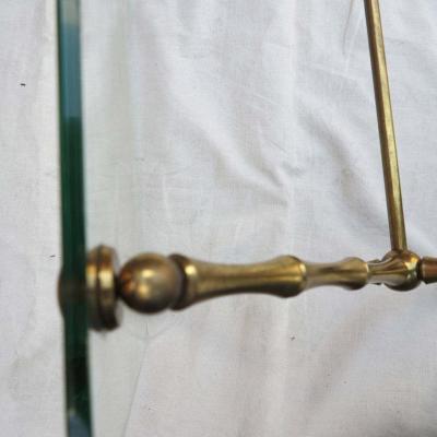  Maison Bagu s 1970 Pair of Coffee Table in Brass Model Bamboo in X Maison Bague s