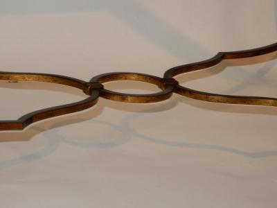  Maison Bagu s Coffee Table Tray Lacquer of China Style Maison Bagu s in Gilded Bronze