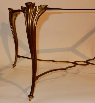  Maison Bagu s Coffee Table Tray Lacquer of China Style Maison Bagu s in Gilded Bronze