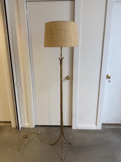  Maison Bagu s Floor Lamp By Maison Bagues in Bronze Faux Bambou