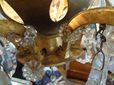 Maison Bagu s French Maison Bagu s Attributed Crystal Chandelier