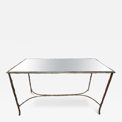  Maison Bagu s French Maison Bagu s Bronze And Mirror Coffee Table