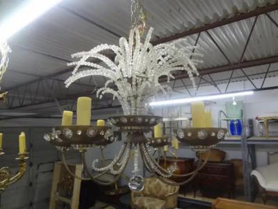  Maison Bagu s French Maison Bagues Beaded Crystal Chandelier