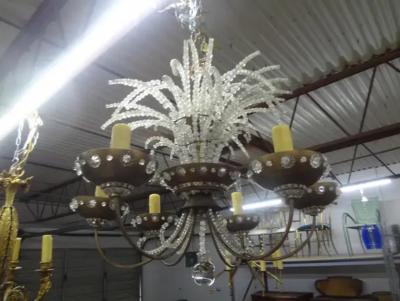  Maison Bagu s French Maison Bagues Beaded Crystal Chandelier