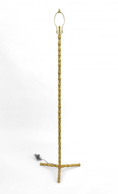  Maison Bagu s French Mid Century Bagues Style Faux Bamboo Floor Lamp