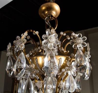  Maison Bagu s IMPORTANT PAIR OF CRYSTAL CHANDELIERS BY MAISON BAGU S