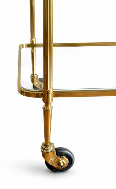  Maison Bagu s Maison Bagues Brass Bar Cart Circa 1950